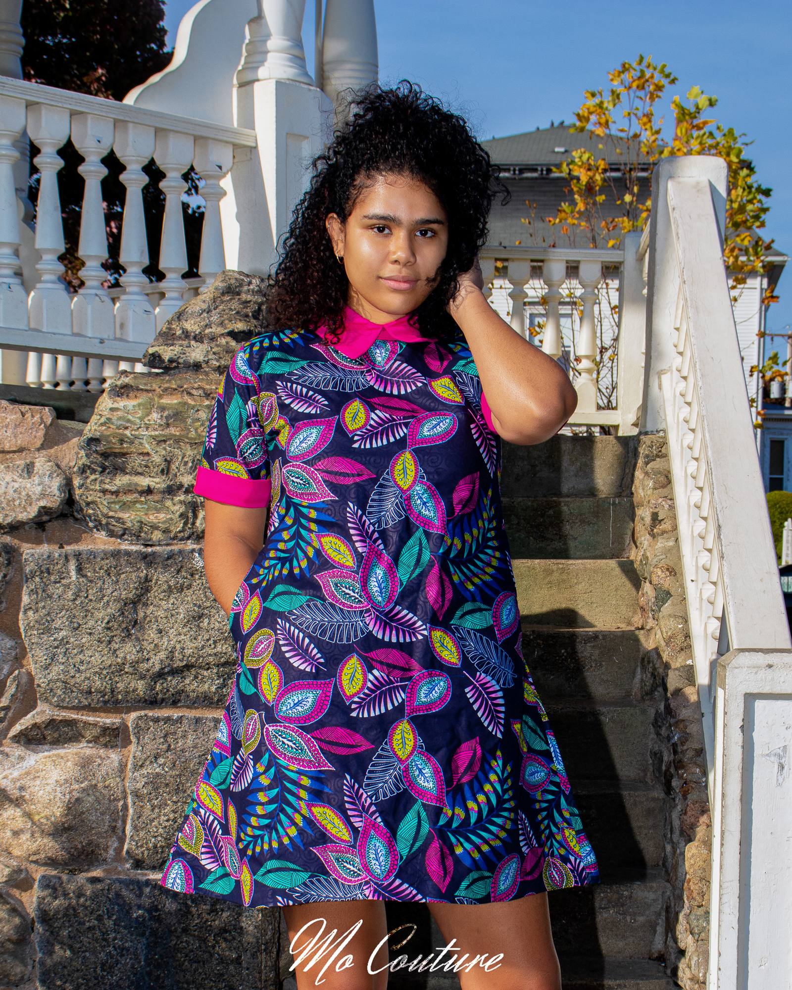 Ayotola A-Dress African Print