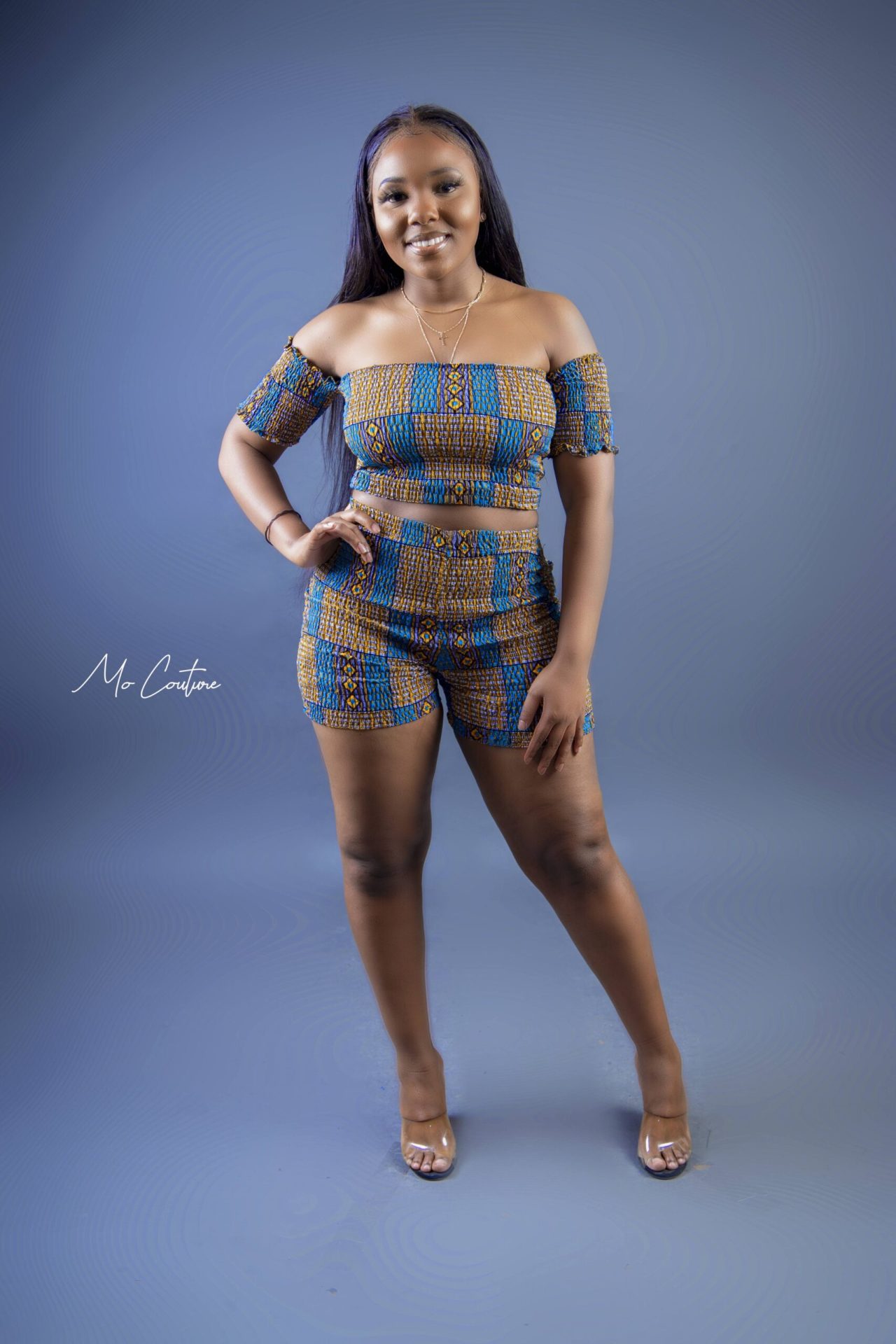 Amaka - African Smokey Two Piece - MOCOUTURE